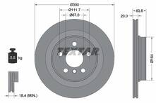 Тормозной диск Textar 92274503 для BMW 2 серии F44 / Gran Coupe