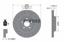 Тормозной диск Textar 92317505 для Mercedes-Benz SL-Class R231 / рестайлинг
