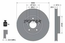 Тормозной диск Textar 92257303 для Honda Civic 9 пок. / универсал / рестайлинг