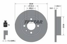 Тормозной диск Textar 92090200 для Skoda Felicia 2 пок.