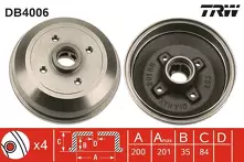 Задний тормозной барабан TRW DB4006
