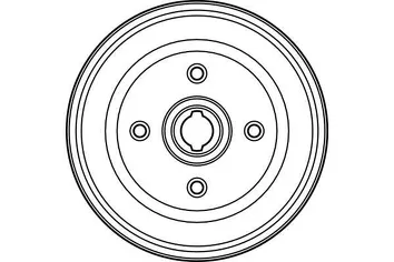 TRW DB4134 <span>задний тормозной барабан</span>