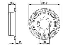 Тормозной диск Bosch  0 986 479 V83