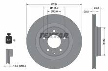 Тормозной диск Textar 92152800 для Mazda RX-7 3 пок.