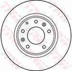 Тормозной диск TRW DF4011 для Mazda RX-7 3 пок.
