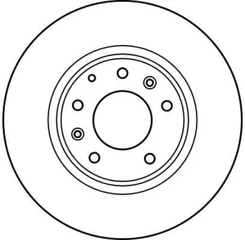 TRW DF4011 <span>тормозной диск вентилируемый</span>