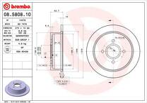 Тормозной диск Brembo Prime Line 08.5808.10 для Ford Escort 6 пок. / универсал