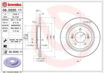 Тормозной диск Brembo Prime Line  08.D220.11