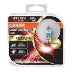 Osram Night Breaker +200% H7  64210NB200-HCB