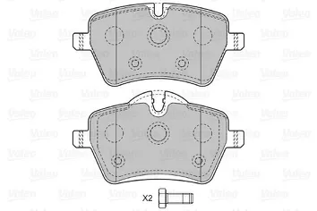Valeo 598925 <span>тормозные колодки передние</span>