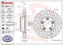 Тормозной диск Brembo Prime Line 09.C877.11 для Porsche 911 996 купе