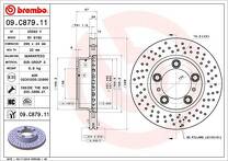 Тормозной диск Brembo Prime Line 09.C879.11 для Porsche Boxster 987 кабриолет