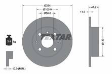 Тормозной диск Textar 92077000 для Geely Otaka 1 пок.