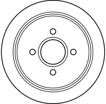 TRW DF2647 <span>тормозной диск полный</span>