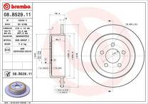 Тормозной диск Brembo Prime Line 08.B529.11 для Dodge Nitro 1 пок.