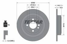 Тормозной диск Textar 92234003 92234003