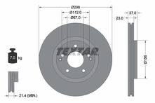 Тормозной диск Textar 92324903 для SsangYong XLV 1 пок.