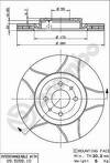 Тормозной диск Brembo Xtra Line 09.5058.75 для Fiat Multipla 1 пок.