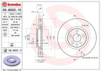Тормозной диск Brembo Prime Line 09.8003.10 для Peugeot 807 1 пок. / E / рестайлинг