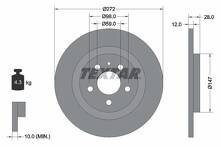 Тормозной диск Textar 92118203 для Peugeot 807 1 пок. / E / рестайлинг