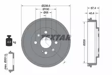 Задний тормозной барабан Textar 94038400