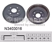 Задний тормозной барабан Nipparts N3403016