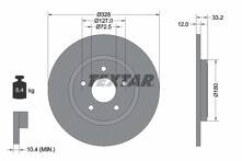 Тормозной диск Textar 92286003 для Dodge Grand Caravan 5 пок.