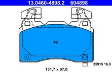Передние тормозные колодки ATE 13.0460-4898.2 для Chevrolet Corvette 7 пок. / C7