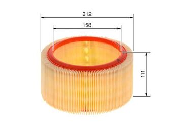 Bosch 1457433032 <span>воздушный фильтр </span>