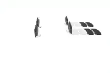 Передние тормозные колодки Bosch  0 986 494 398