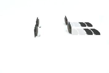 Bosch 0 986 494 398 <span>тормозные колодки передние</span>