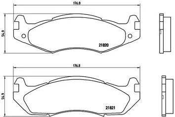 Brembo P 37 001 <span>тормозные колодки передние</span>