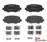 Задние тормозные колодки Brembo P 23 177 для Jeep Compass 2 пок.
