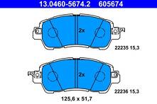 Передние тормозные колодки ATE 13.0460-5674.2 для Mazda 2 DL, DJ