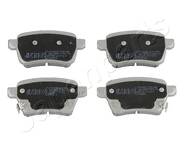 Задние тормозные колодки Japanparts PP-0209AF для Fiat Tipo 2 пок. / хэтчбек