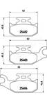 Передние тормозные колодки Japanparts PA-0719AF для Renault Twizy 1 пок.