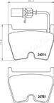 Передние тормозные колодки Japanparts PA-0914AF для Audi R8 42