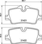 Задние тормозные колодки Brembo  P 06 113