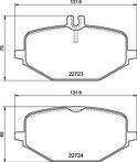 Задние тормозные колодки Brembo  P 50 161