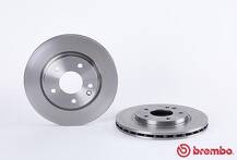 Тормозной диск Brembo Prime Line 09.B843.10 для Mercedes-Benz Vaneo W414