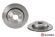 Тормозной диск Brembo Prime Line 09.A555.10 для Hyundai Genesis 1 пок. / купе / рестайлинг