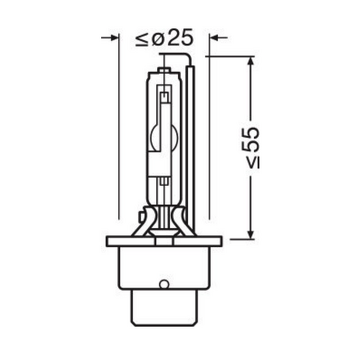 D4S Osram Xenarc Original <span>лампа автомобильная ксенон 4300K</span>