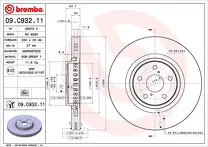 Тормозной диск Brembo Prime Line 09.C932.11 для Lexus RC 1 пок.