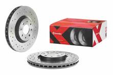 Тормозной диск Brembo Xtra Line 09.5180.3X для Fiat Bravo 2 пок.