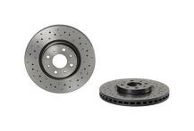 Тормозной диск Brembo Xtra Line 09.5180.3X для Fiat Bravo 2 пок.