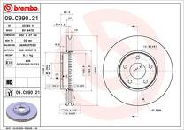 Тормозной диск Brembo Prime Line 09.C990.21 для Ford Focus 4 пок. / хэтчбек / рестайлинг