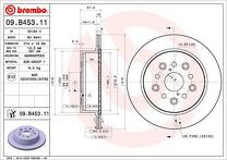 Тормозной диск Brembo Prime Line 09.B453.11 для Lexus LS 2 пок.