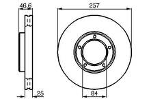Тормозной диск Bosch 0 986 478 397 для Toyota Hilux 6 пок.