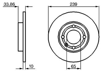 Bosch 0 986 478 620 <span>тормозной диск полный</span>