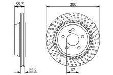 Тормозной диск Bosch 0 986 479 655 для Mercedes-Benz S-Class W221 / рестайлинг